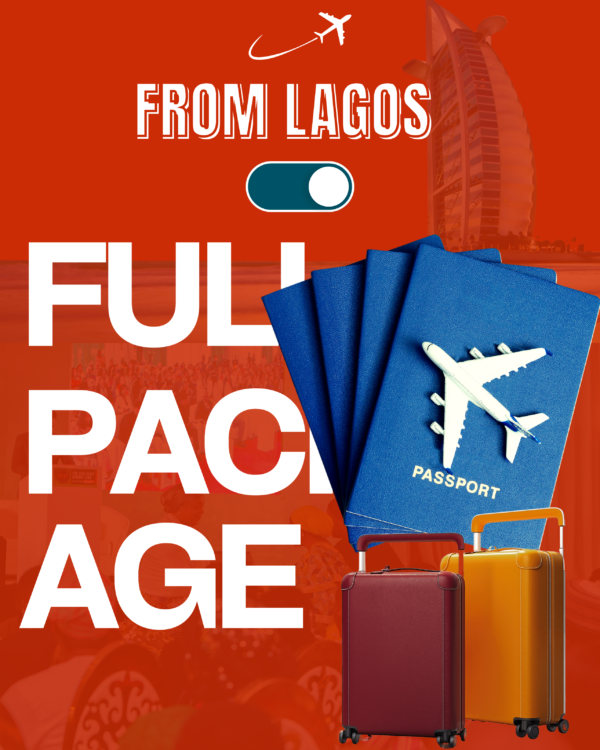Full Package (Conference +Ticket + Flight + Hotel) Lagos